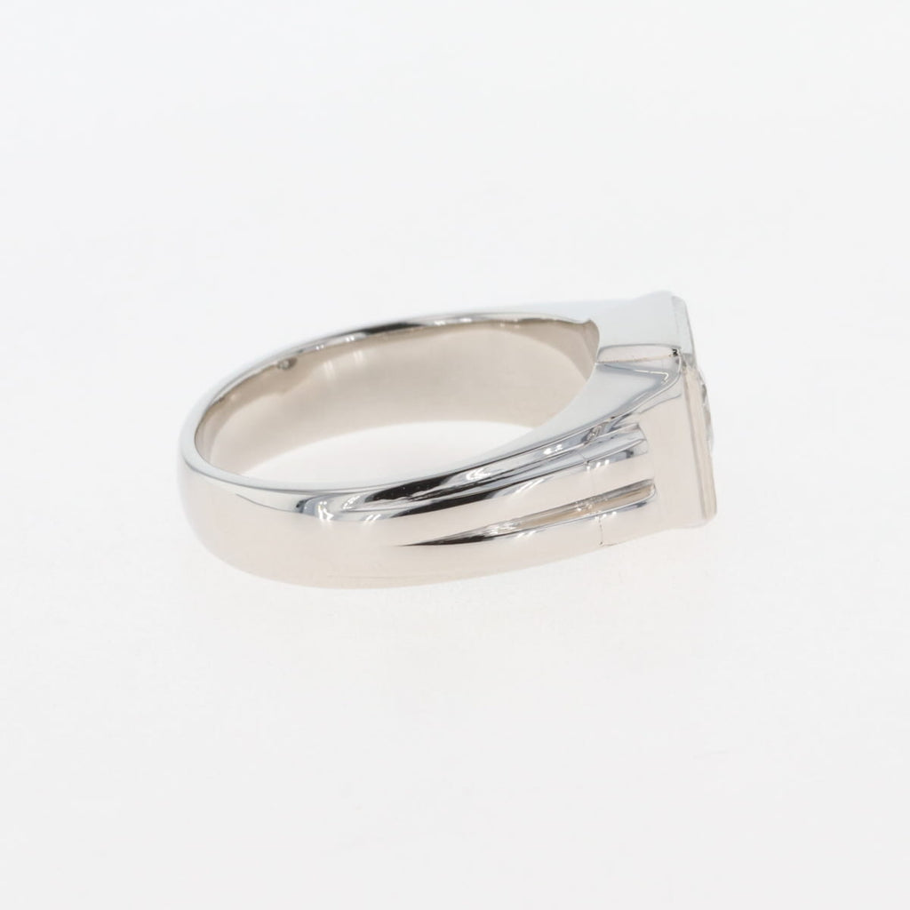 メレダイヤ デザインリング プラチナ 指輪 リング 12号 ダイヤモンド Pt800 レディース 【中古】 
 ラッピング可