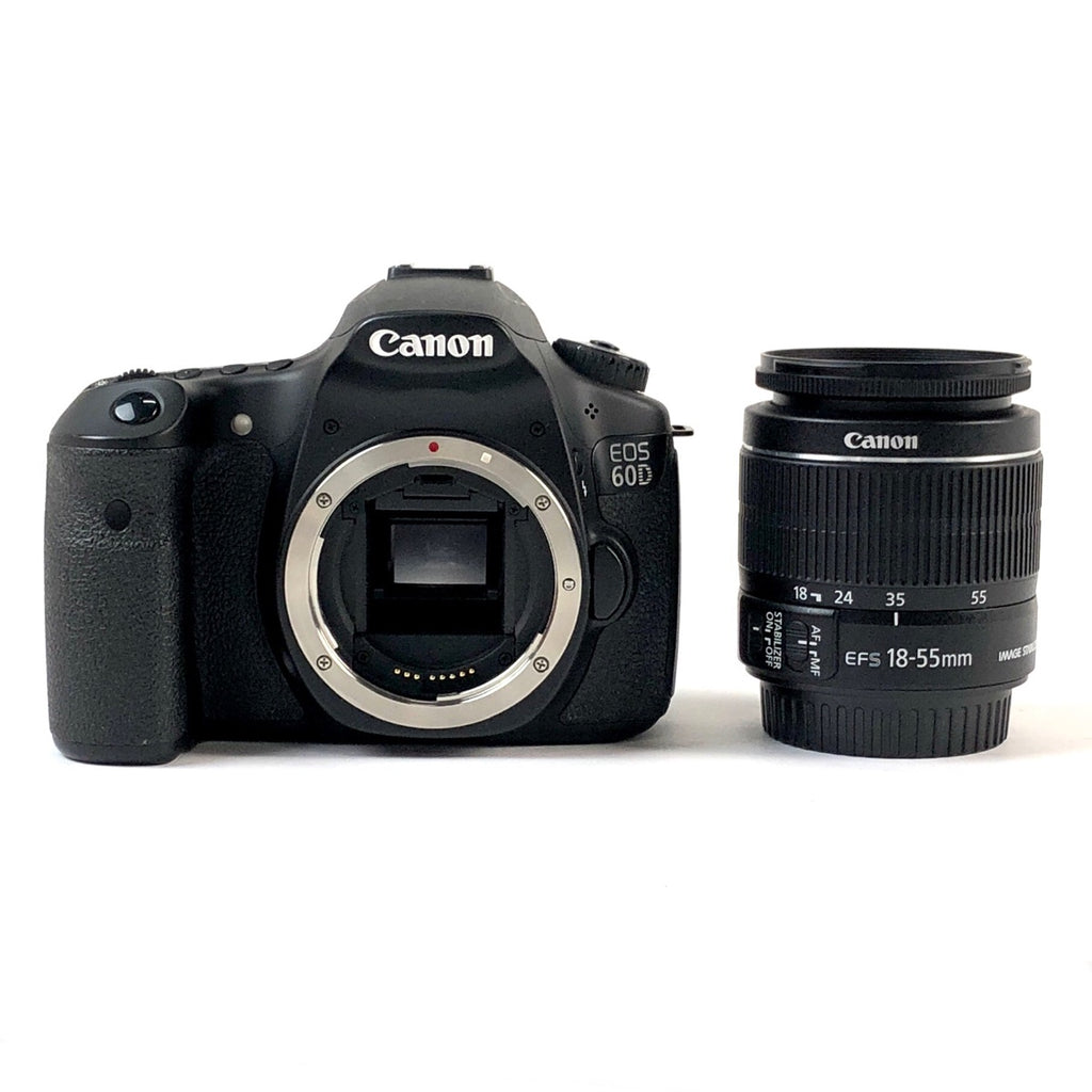 キヤノン Canon EOS 60D EF-S 18-55 IS レンズキット デジタル 一眼レフカメラ 【中古】