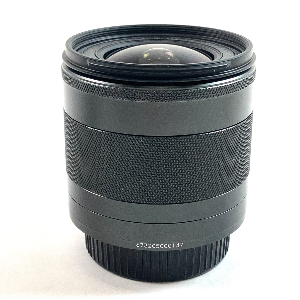 キヤノン Canon EOS Kiss M ホワイト + EF-M 11-22mm F4-5.6 IS STM デジタル ミラーレス 一眼カメラ 【中古】