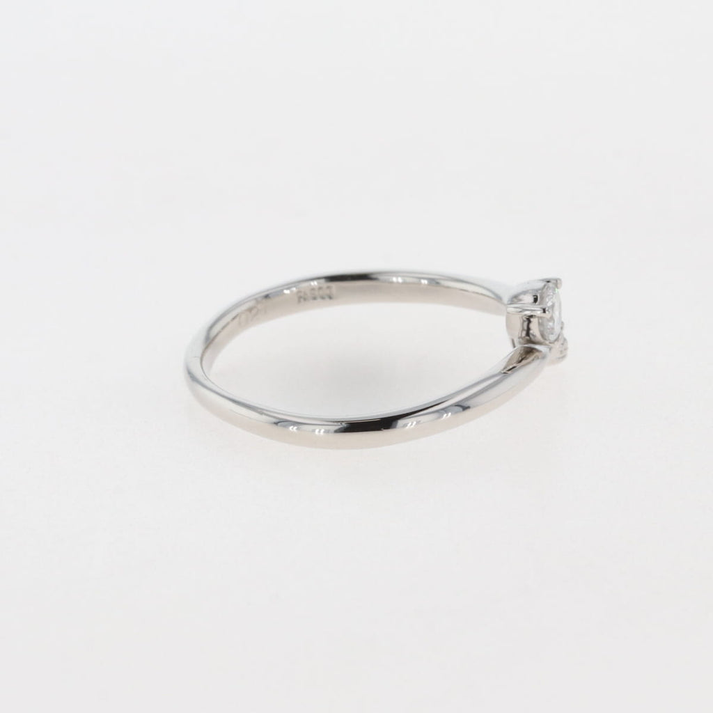 メレダイヤデザインリング プラチナ 指輪 リング 11.5号 Pt900 ダイヤモンド レディース 【中古】 
 ラッピング可