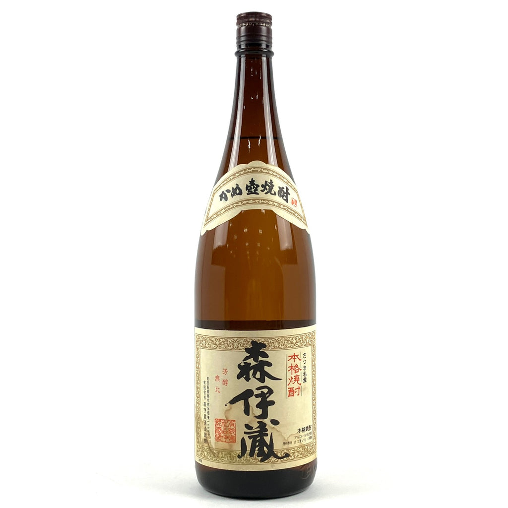 【東京都内限定お届け】 森伊蔵 MORIIZOU かめ壺焼酎 1800ml いも焼酎 【古酒】