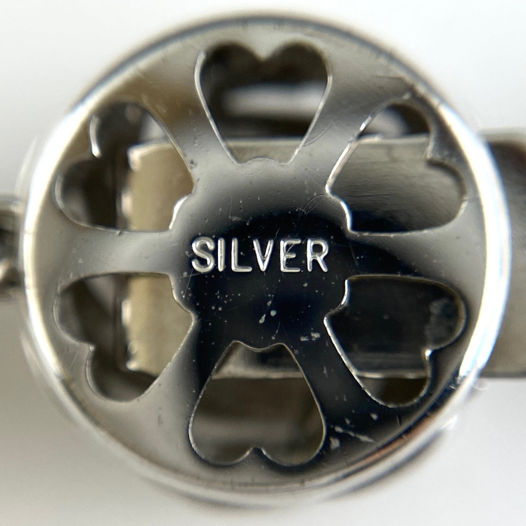 パール デザインネックレス シルバー 925 真珠 ネックレス SV パール レディース 【中古】 
 ラッピング可