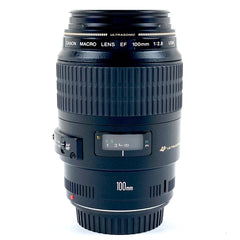 キヤノン Canon EF 100mm F2.8 MACRO USM 一眼カメラ用レンズ（オートフォーカス） 【中古】