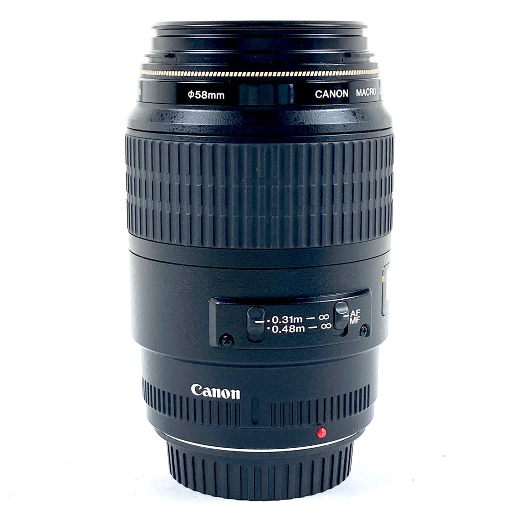 キヤノン Canon EF 100mm F2.8 MACRO USM 一眼カメラ用レンズ（オートフォーカス） 【中古】