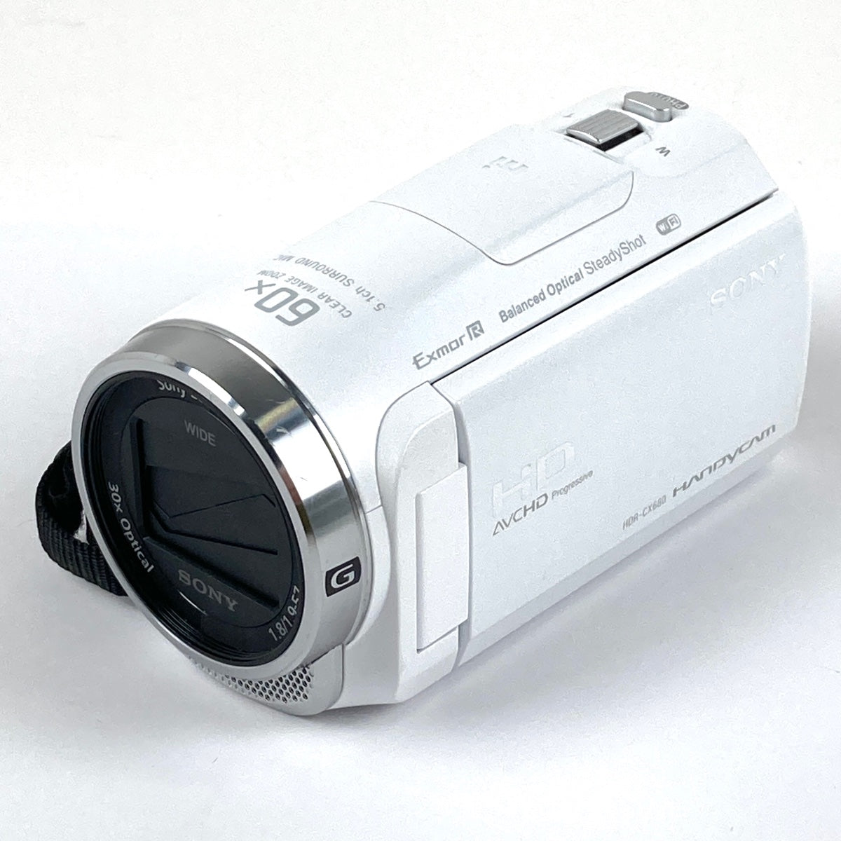 ソニー デジタルビデオカメラ Handycam HDR-CX680-W 商い - ビデオカメラ