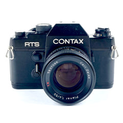 コンタックス CONTAX RTS ＋ Planar T* 50mm F1.4 AEJ フィルム マニュアルフォーカス 一眼レフカメラ 【中古】