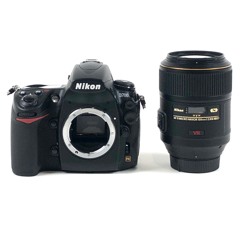 ニコン Nikon D700  + AF-S MICRO NIKKOR 105mm F2.8G ED VR デジタル 一眼レフカメラ 【中古】