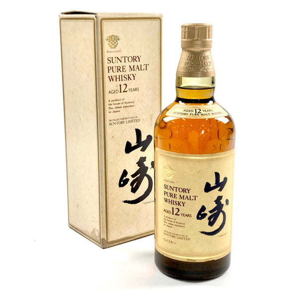 【バイセル公式】【東京都内限定お届け】 サントリー SUNTORY 山崎 12年 ピュアモルト 華 750ml 国産ウイスキー 【古酒】 -  バイセルブランシェ