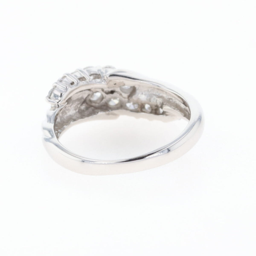 PT900 ダイヤモンド リング プラチナ 8号 0.45CT レディース 中古 nbjwl