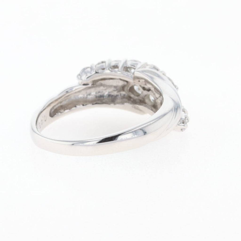 PT900 ダイヤモンド リング プラチナ 8号 0.45CT レディース 中古 nbjwl
