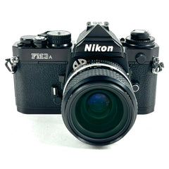 ニコン Nikon FM3A ブラック + Ai-S NIKKOR 35mm F2 フィルム マニュアルフォーカス 一眼レフカメラ 【中古】