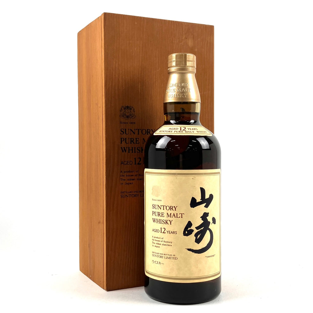 バイセル公式】【東京都内限定お届け】 サントリー SUNTORY 山崎 12年 ピュアモルト 向獅子 750ml 国産ウイスキー 【古酒】 -  バイセルブランシェ