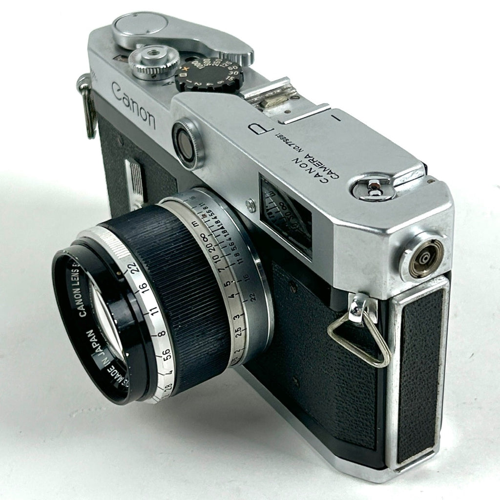 キヤノン Canon P + 50mm F1.8 Lマウント L39 フィルム レンジファインダーカメラ 【中古】