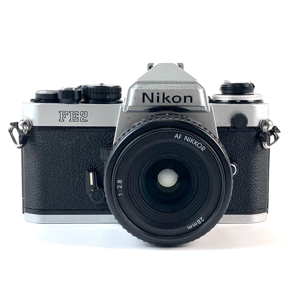 バイセル公式】ニコン Nikon FE2 ボディ + AF NIKKOR 28mm F2.8 フィルム マニュアルフォーカス 一眼レフカメラ 【中古】  - バイセルブランシェ