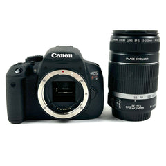 キヤノン Canon EOS Kiss X7i + EF-S 55-250mm F4-5.6 デジタル 一眼レフカメラ 【中古】