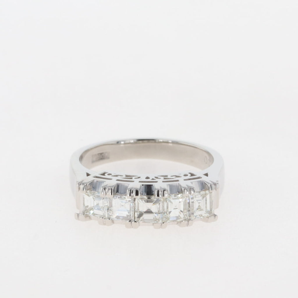 メレダイヤ デザインリング プラチナ 指輪 リング 8.5号 Pt900 ダイヤモンド レディース 【中古】 
 ラッピング可