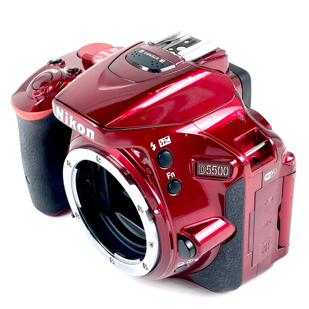 バイセル公式】ニコン Nikon D5500 ボディ レッド デジタル 一眼レフ ...