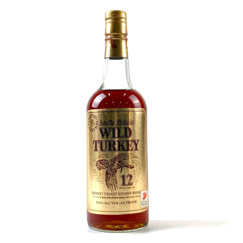 ワイルドターキー WILD TURKEY 12年 ゴールドラベル バーボン 750ml アメリカンウイスキー 【古酒】