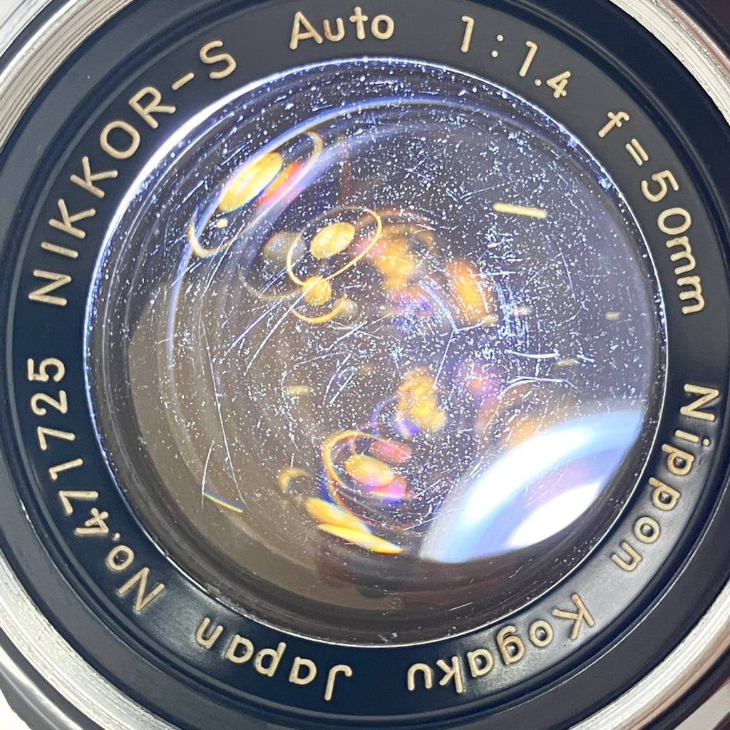 ニコン Nikon F フォトミック ブラック + NIKKOR-S 50mm F1.4 非Ai フィルム マニュアルフォーカス 一眼レフカメラ 【中古】