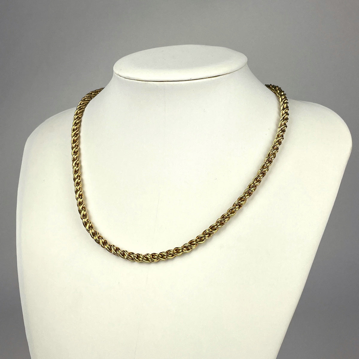 バイセル公式】クリスチャンディオール ツイスト チェーン ネックレス