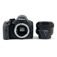 ニコン Nikon D3200 ブラック ＋ YN50mm F1.8 (ニコンF用) デジタル 一眼レフカメラ 【中古】