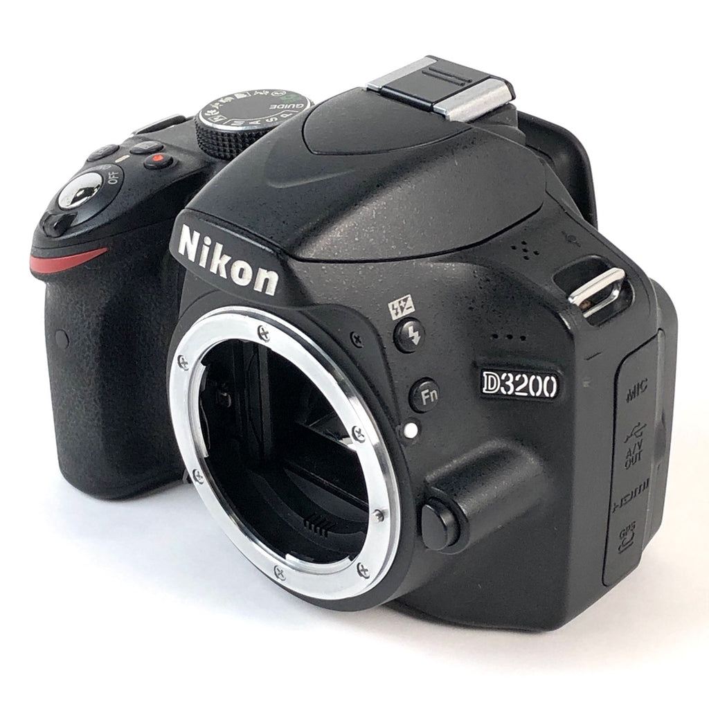 ニコン Nikon D3200 ブラック ＋ YN50mm F1.8 (ニコンF用) デジタル 一眼レフカメラ 【中古】