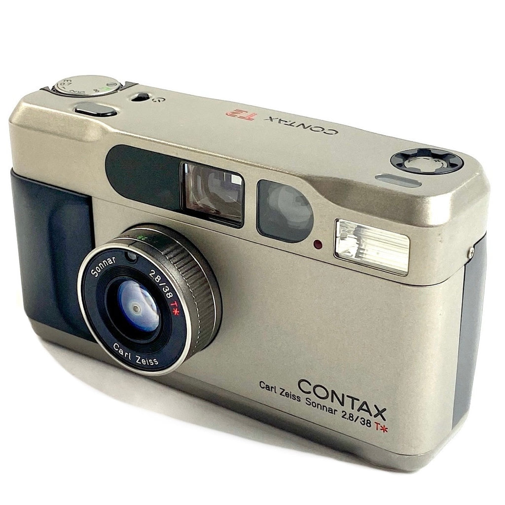 コンタックス CONTAX T2 チタンシルバー フィルム コンパクトカメラ 【中古】