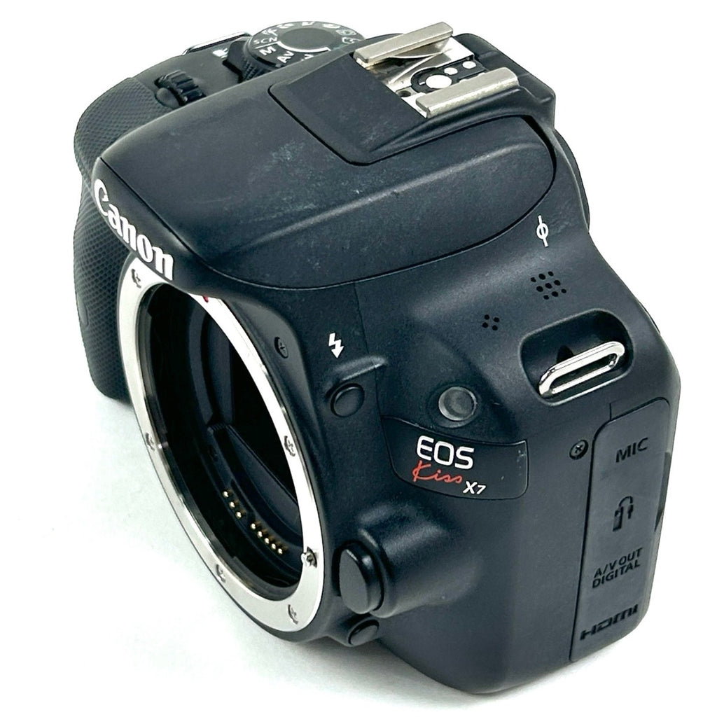 キヤノン Canon EOS Kiss X7 EF-S 18-55 IS STM レンズキット デジタル 一眼レフカメラ 【中古】