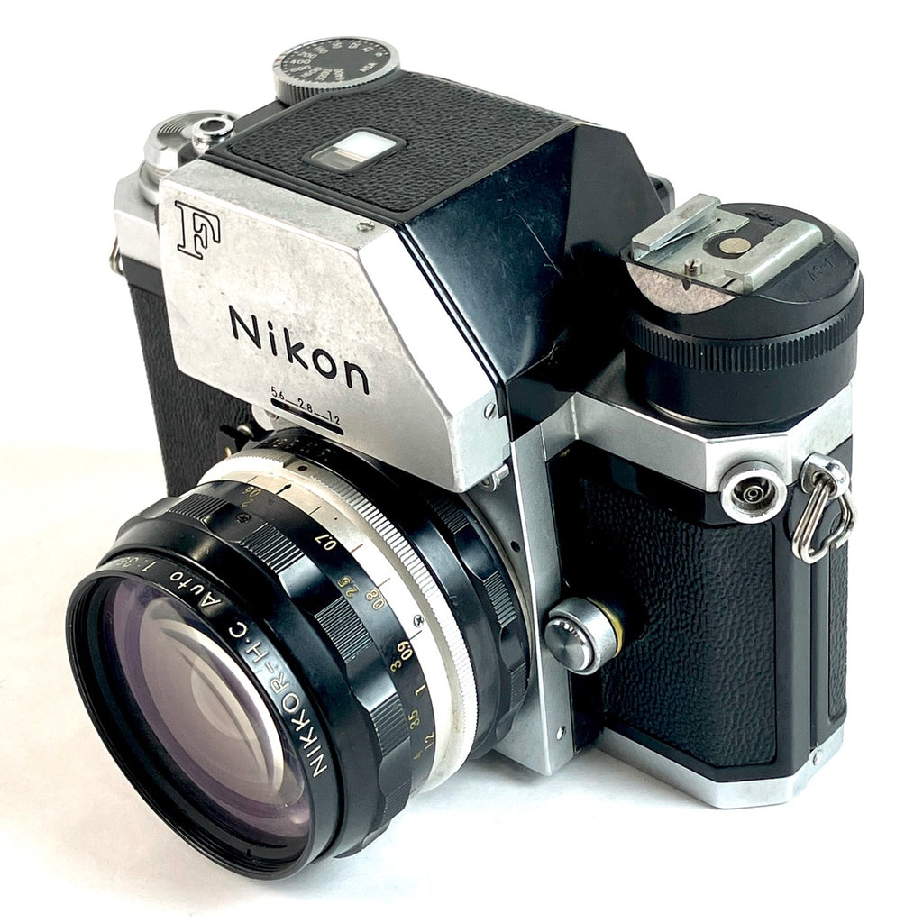 ニコン Nikon F フォトミック シルバー ＋ NIKKOR-H.C Auto 28mm F3.5 非Ai［ジャンク品］ フィルム マニュアルフォーカス 一眼レフカメラ 【中古】