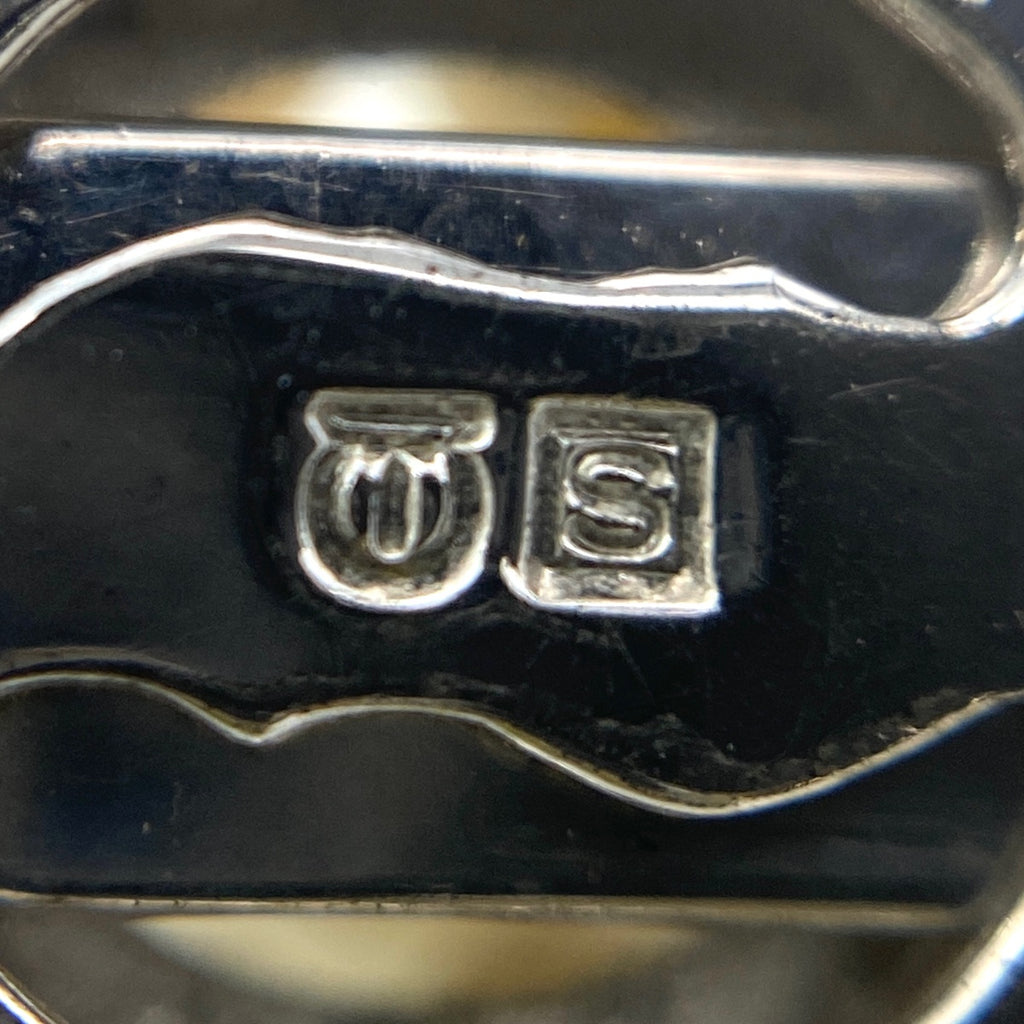タサキ パール デザインネックレス シルバー 925 真珠 ネックレス SV パール レディース 【中古】brjwl