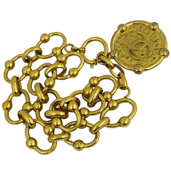 シャネル ココマーク ブレスレット 腕輪 ブレスレット GP ゴールド レディース 【中古】bracc
