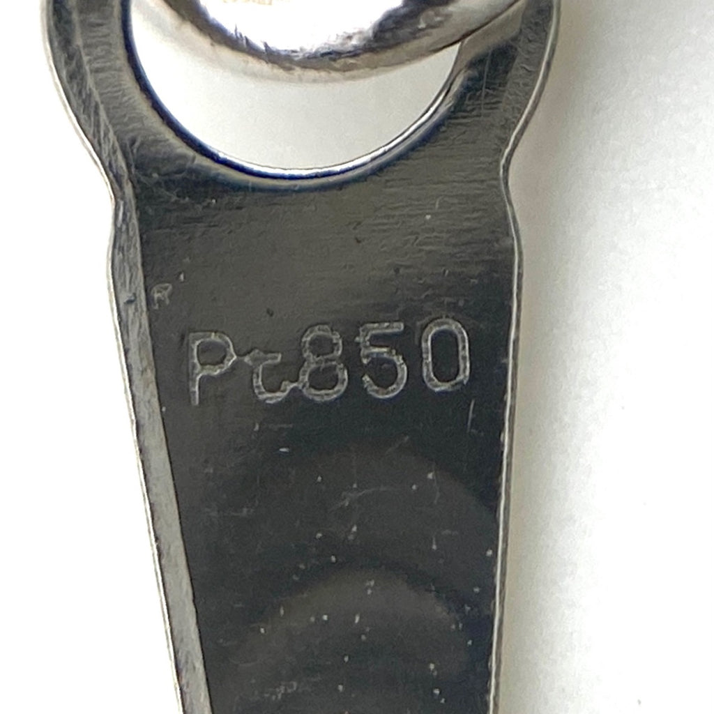 メレダイヤ デザインネックレス プラチナ ペンダント ネックレス Pt900 Pt850 ダイヤモンド レディース 【中古】nbjwl