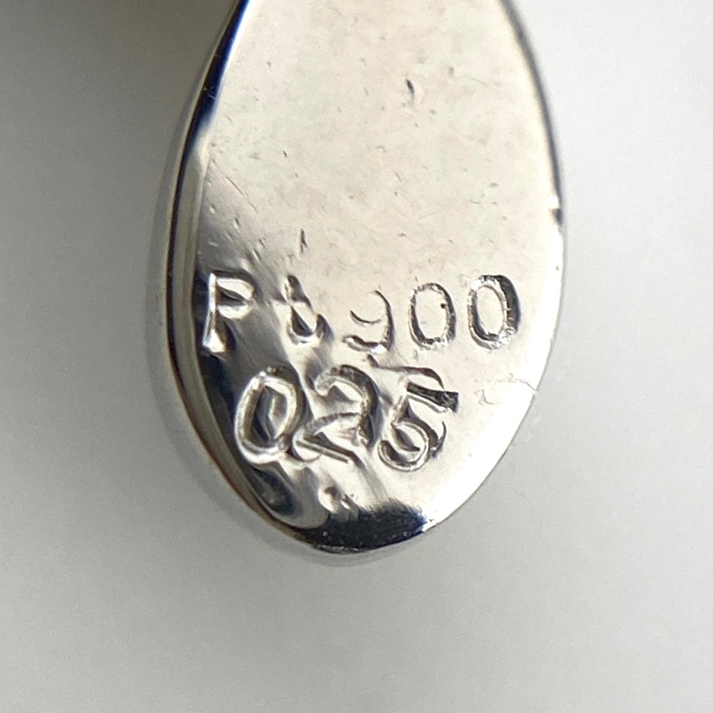 メレダイヤ デザインネックレス プラチナ ペンダント ネックレス Pt900 Pt850 ダイヤモンド レディース 【中古】nbjwl