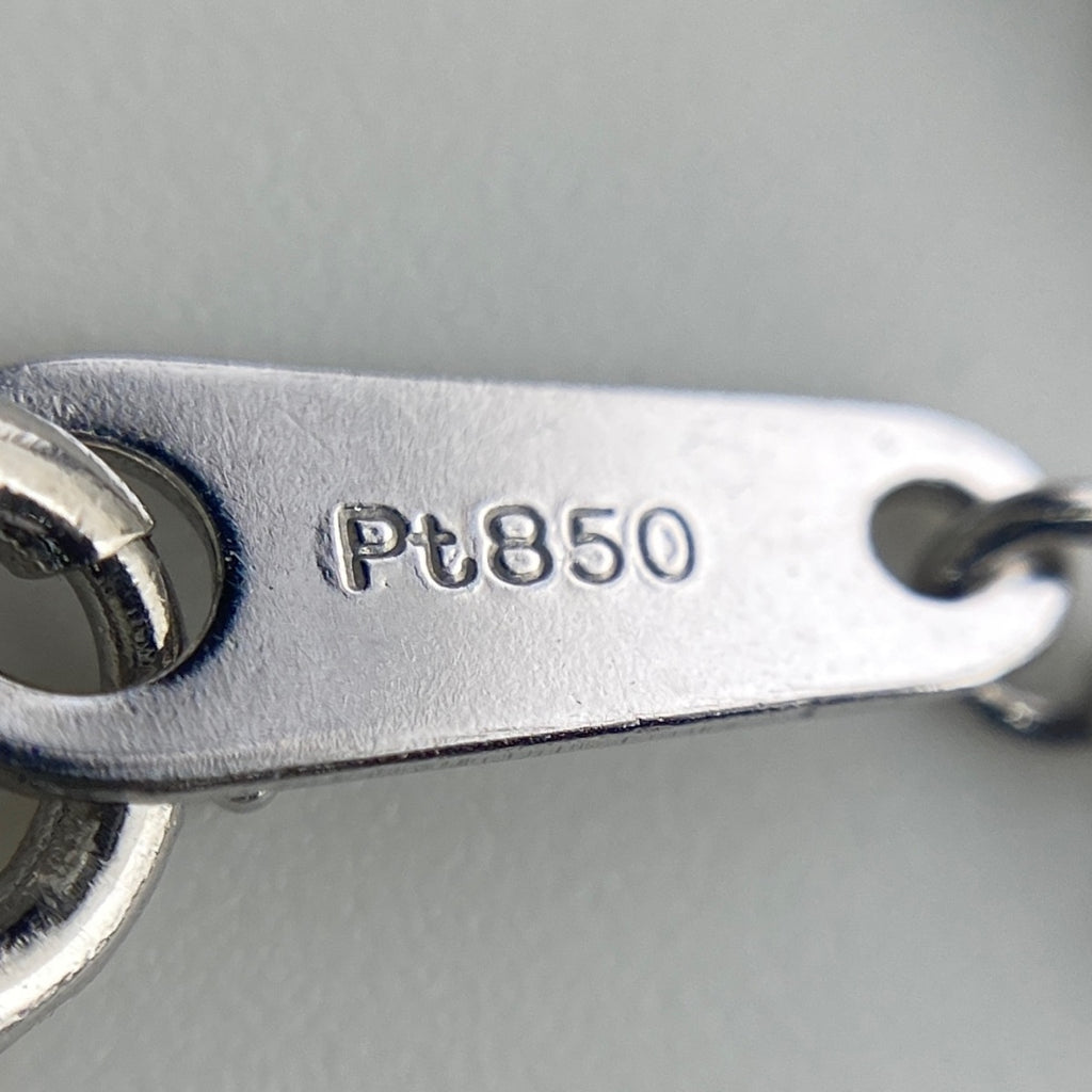 ルビー デザインネックレス プラチナ ペンダント メレダイヤ ダイヤモンド ネックレス Pt900 Pt850 ルビー レディース 【中古】nbjwl