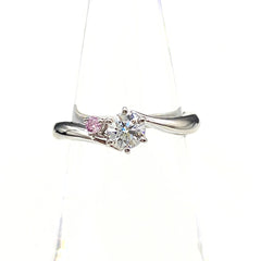 タサキ ダイヤモンド デザインリング プラチナ 指輪 リング 9号 Pt900 ダイヤモンド レディース 【中古】brjwl