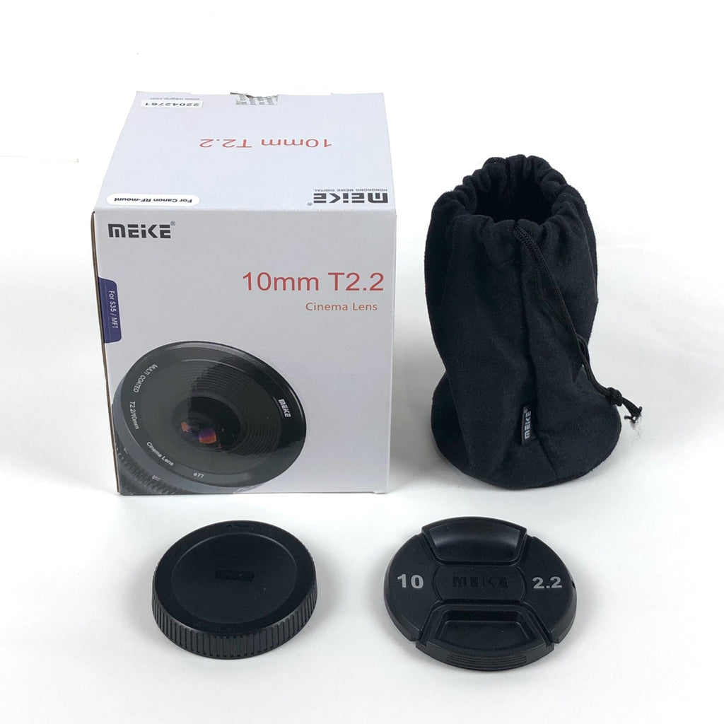 メイケ MEIKE MK-10mm T2.2 （Canon RF用） 一眼カメラ用レンズ（マニュアルフォーカス） 【中古】