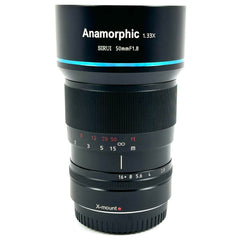 シルイ SIRUI 50mm F1.8 Anamorphic (フジフイルムX用) 一眼カメラ用レンズ（マニュアルフォーカス） 【中古】