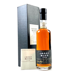 【東京都内限定お届け】 サントリー SUNTORY 山崎蒸溜所 樽出原酒 15年 500ml 国産ウイスキー 【古酒】