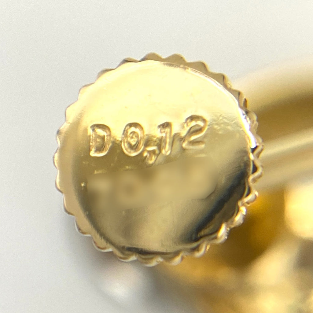 ポーラ メレダイヤ デザインイヤリング YG イエローゴールド プラチナ イヤリング 750 Pt900 ダイヤモンド レディース 【中古】brjwl