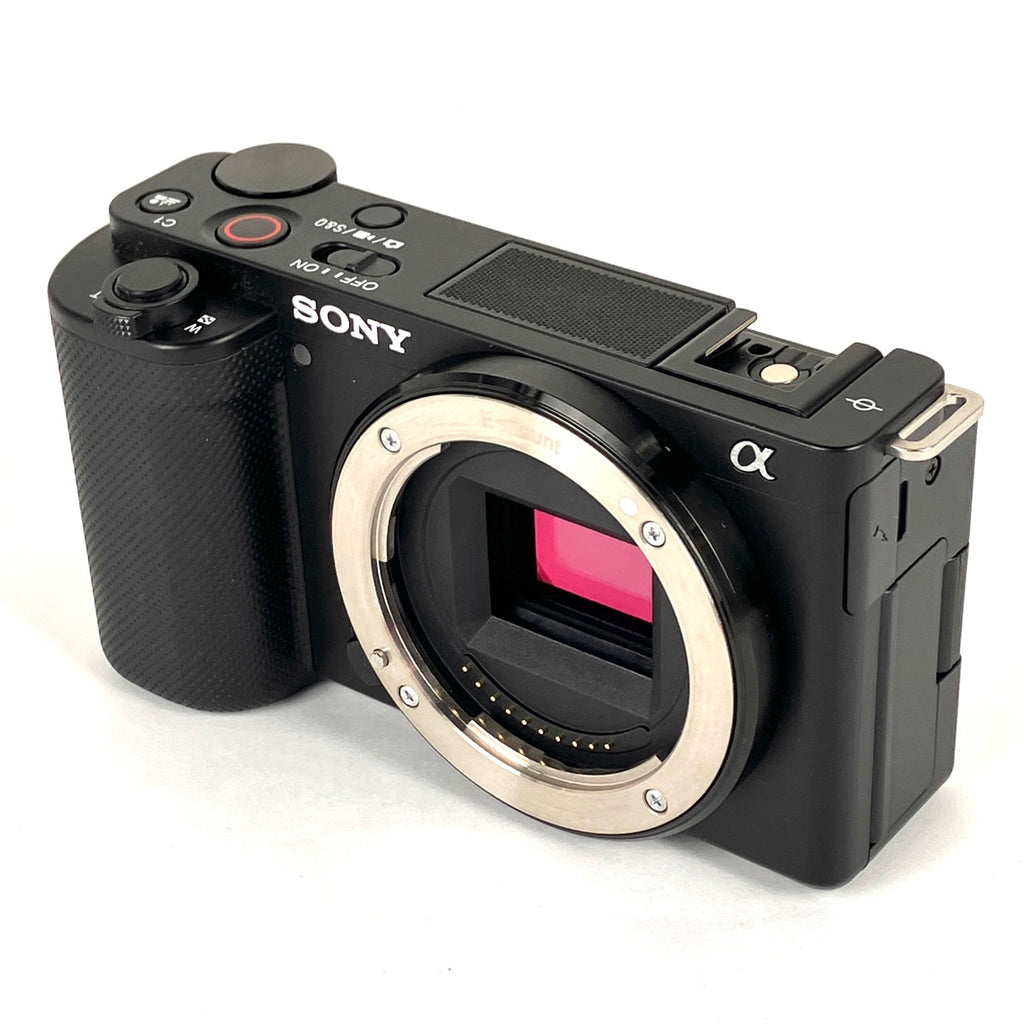 ソニー SONY ZV-E10 + E 35mm F1.8 OSS + シューティンググリップ GP-VPT2BT デジタル ミラーレス 一眼カメラ 【中古】