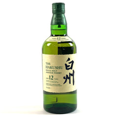 【東京都内限定お届け】サントリー SUNTORY 白州 12年 シングルモルト 旧ラベル 700ml 国産ウイスキー 【古酒】