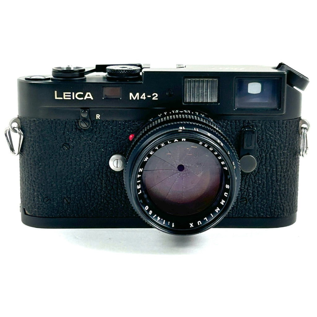 ライカ LEICA M4-2 ブラック＋SUMMILUX 50mm F1.4 ズミルックス 第2世代 ブラック Mマウント［ジャンク品］ フィルム レンジファインダーカメラ 【中古】