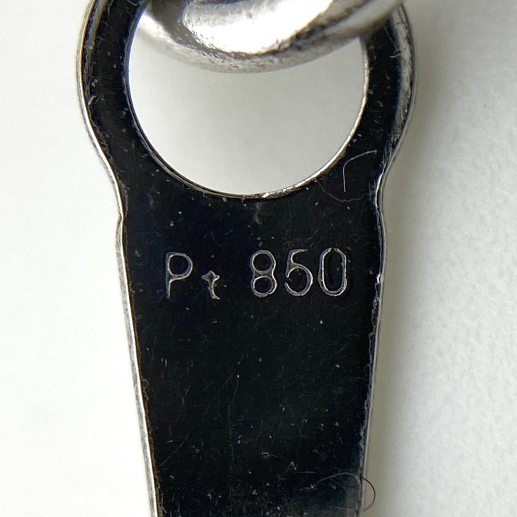 ダイヤモンド デザインネックレス プラチナ ペンダント ネックレス Pt900 Pt850 ダイヤモンド レディース 【中古】nbjwl