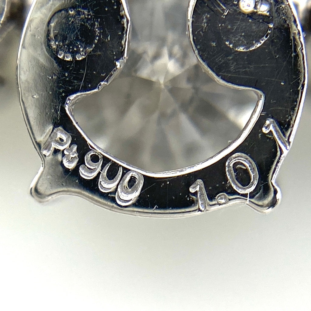 ダイヤモンド デザインネックレス プラチナ ペンダント ネックレス Pt900 Pt850 ダイヤモンド レディース 【中古】nbjwl