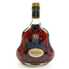 ヘネシー Hennessy XO 金キャップ クリアボトル 700ml ブランデー コニャック 【古酒】