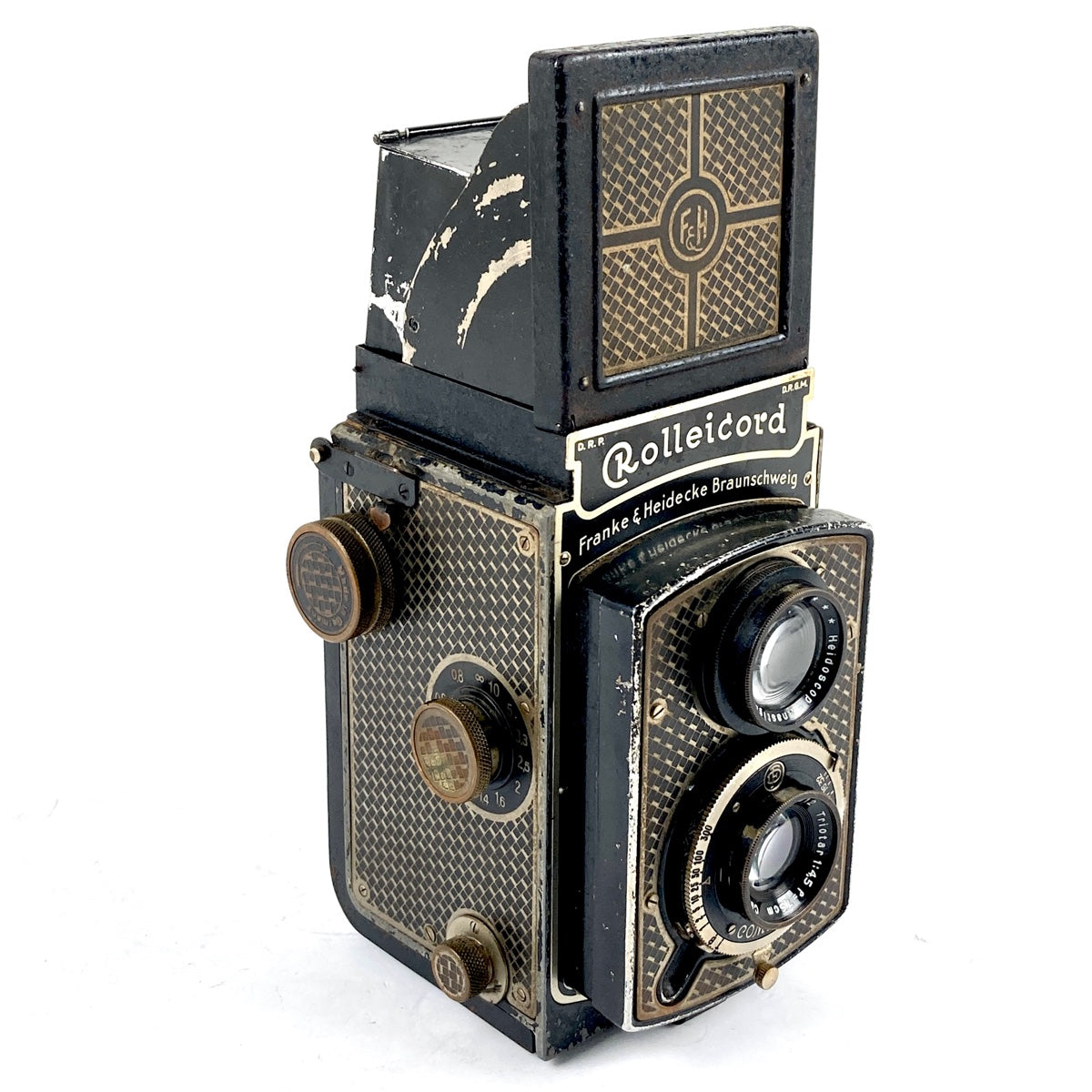 ローライ ROLLEI Rolleicord Triotar 75mm F4.5［ジャンク品］ 二眼レフカメラ 【中古】