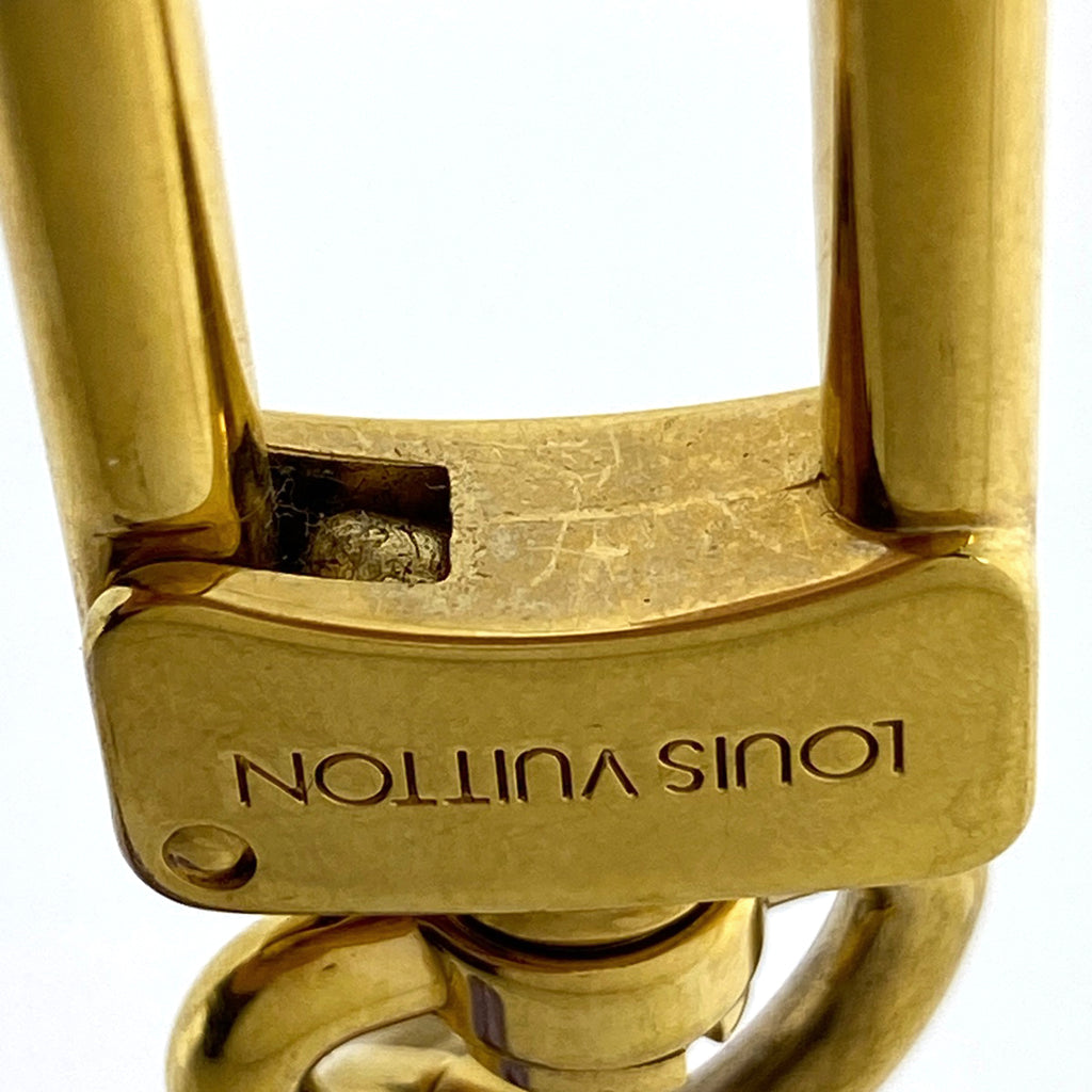 ルイ・ヴィトン  ポルトクレ LV ニューウェーブ キーリング キーホルダー GP ゴールド マルチカラー M67808 レディース 【中古】 brbag