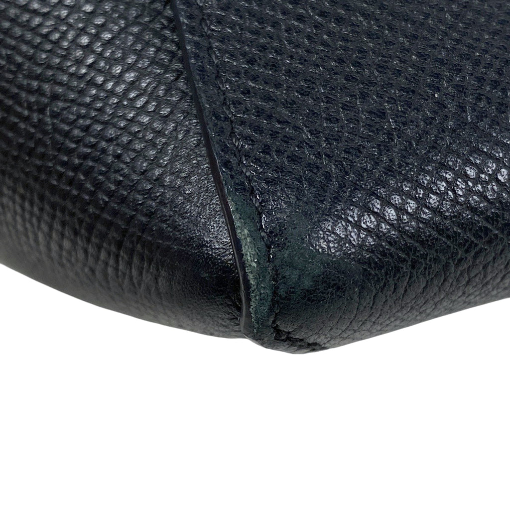 【最終値引き】 セリーヌ ベルトバッグ マイクロ 手提げ ハンドバッグ レザー ブラック レディース 【中古】 brbag