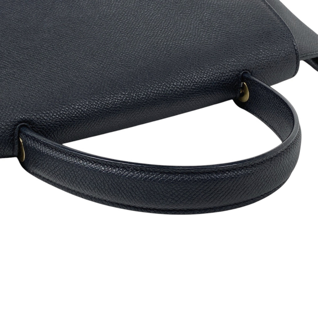 【最終値引き】 セリーヌ ベルトバッグ マイクロ 手提げ ハンドバッグ レザー ブラック レディース 【中古】 brbag