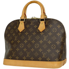 ルイ・ヴィトン アルマ 手提げ ハンドバッグ モノグラム ブラウン M51130 レディース 【中古】brbag